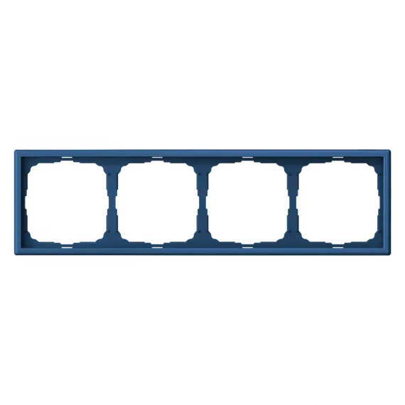 Рамка пластиковая на 4 поста универсальная Systeme Electric ArtGallery Аквамарин GAL001104