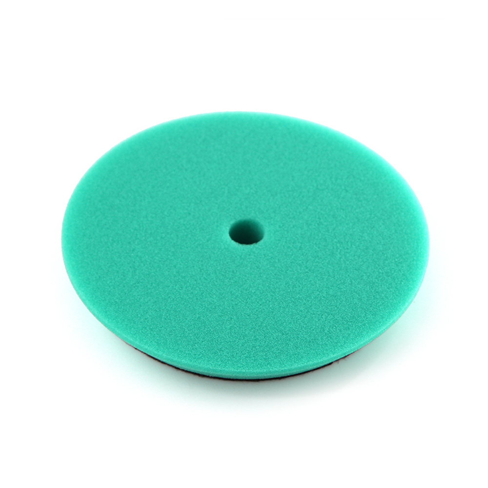 Shine Systems DA Foam Pad Green - полировальный круг экстра твердый зеленый, 155мм