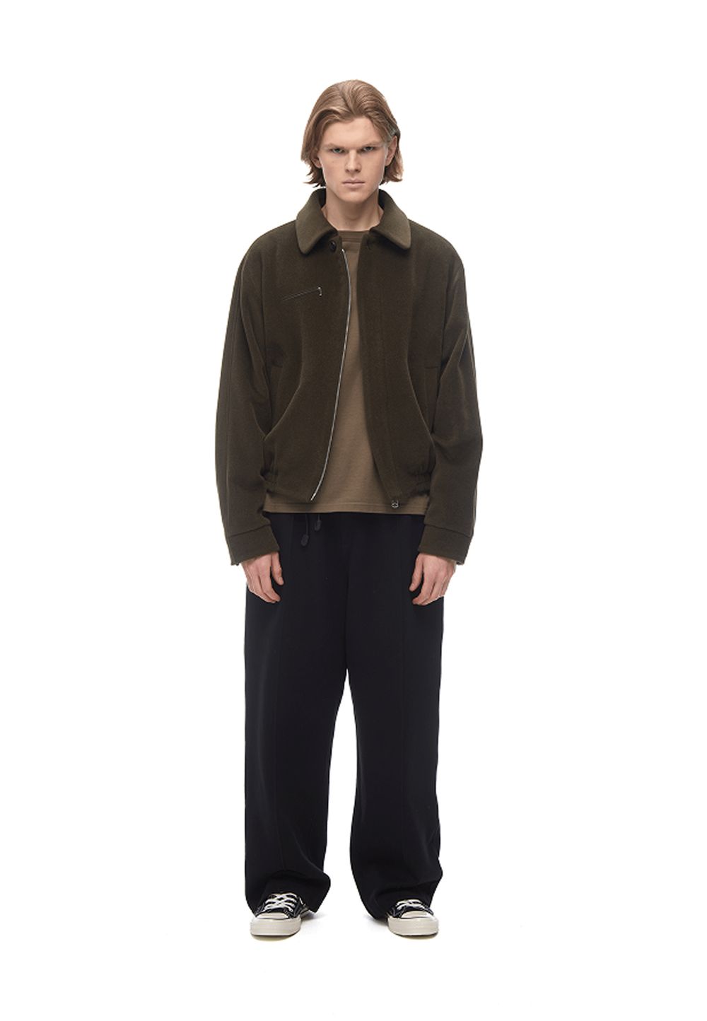 Бомбер Khaki Wool Jacket
