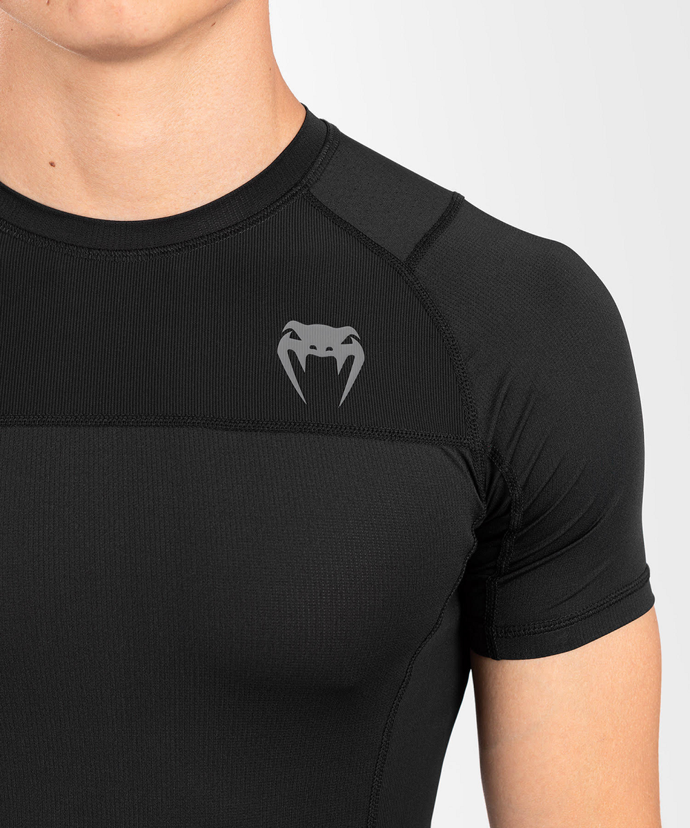 Шорты компрессионные Venum Midnight Fury Black/Grey/Silver