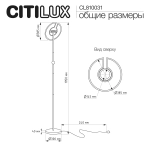 Торшер светодиодный Citilux Loong CL810031