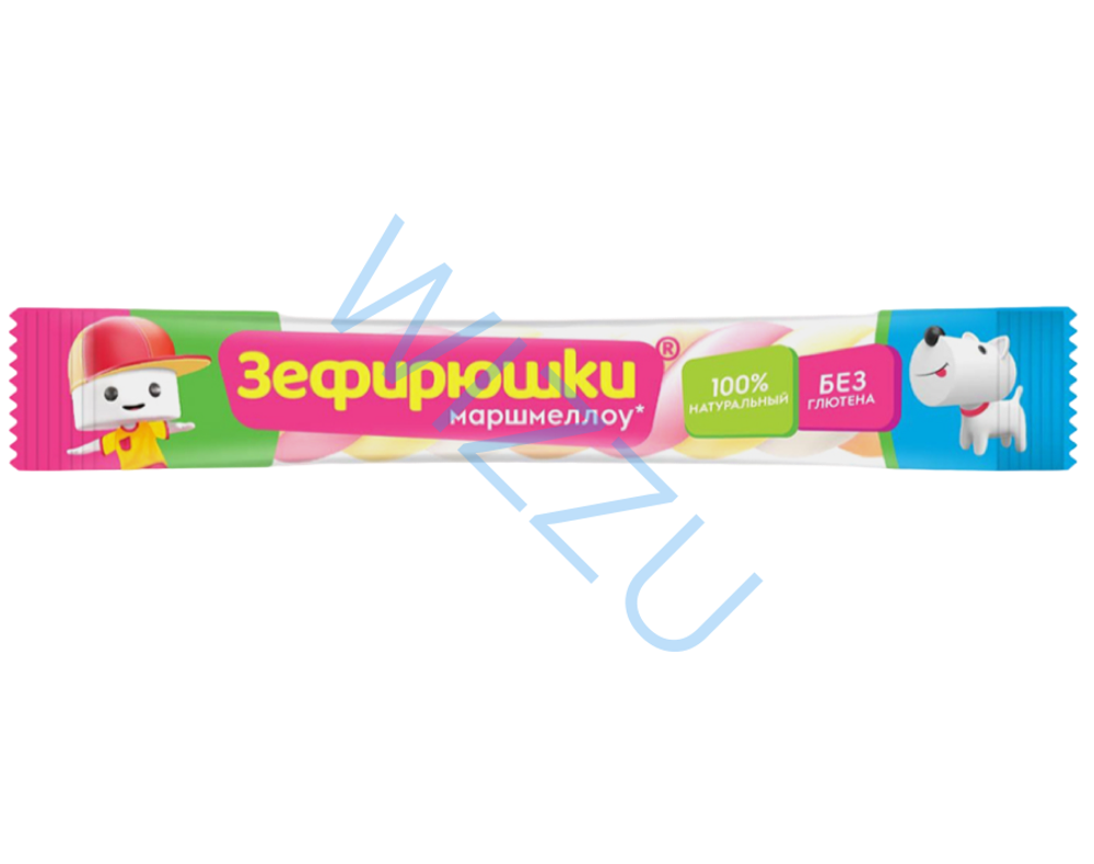 Зефир воздушный косичка Зефирюшки, 12 г