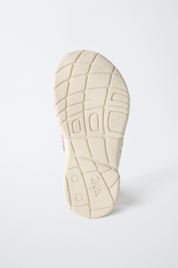 ZARA BAREFOOT КРОССОВКИ С ВЫРЕЗАМИ, БЕЛЫЙ