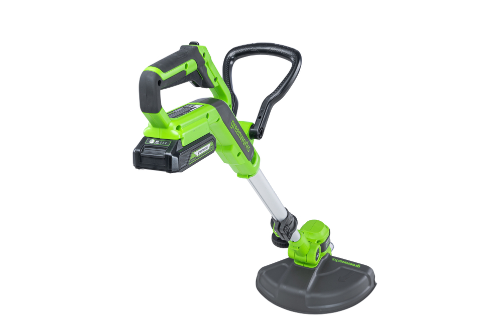 Триммер аккумуляторный Greenworks G24LT30K2 24V 30,5см с АКБ 2 А.ч и ЗУ