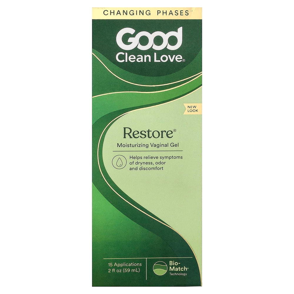 Good Clean Love, Restore®, увлажняющий вагинальный гель, 59 мл (2 жидк. унции)