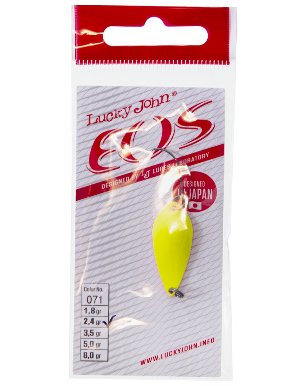 Блесна LUCKY JOHN EOS 2,4 г, цвет 071, арт. LJEOS24-071