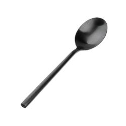 Ложка столовая 19,5 см матовая черный цвет Black Sapporo PVD P.L. - Davinci [12]