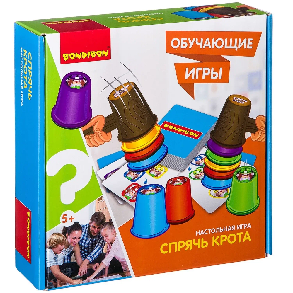 Настольная игра " Спрячь крота"