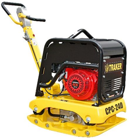 Виброплита реверсивная TRAKER CPC-240-H гидравлика - [240 кг / 35 кН / Honda GX270]