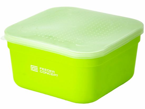 Коробка рыболовная для наживки с крышкой FC FEEDER BAIT BOX р.L