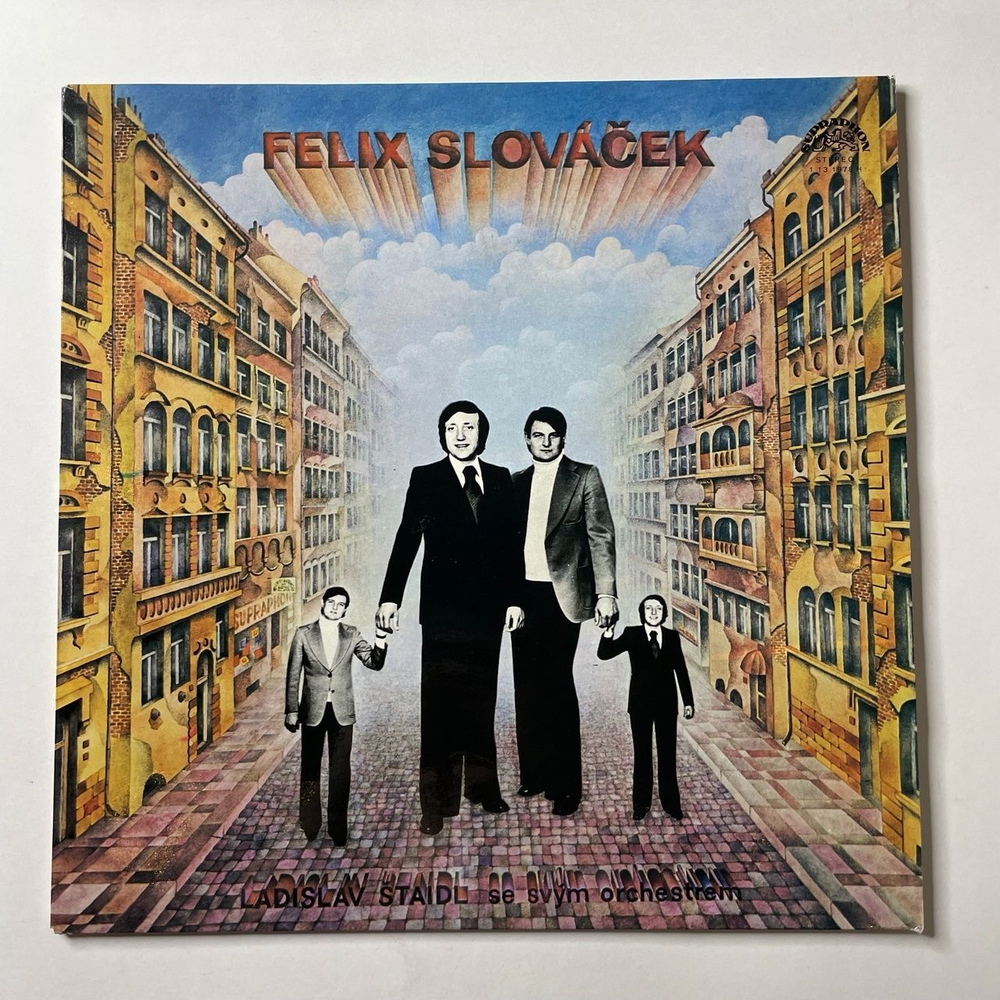 Винтажная виниловая пластинка LP Felix Slovacek, Ladislav Staidl Se Svym Orchestrem III (Чехословакия 1978)