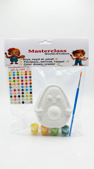Gips fiqurlar. Masterclass world of colors 13