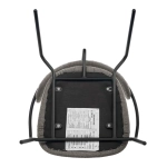 Комплект из 2-х стульев Bradex Home Ant букле серый