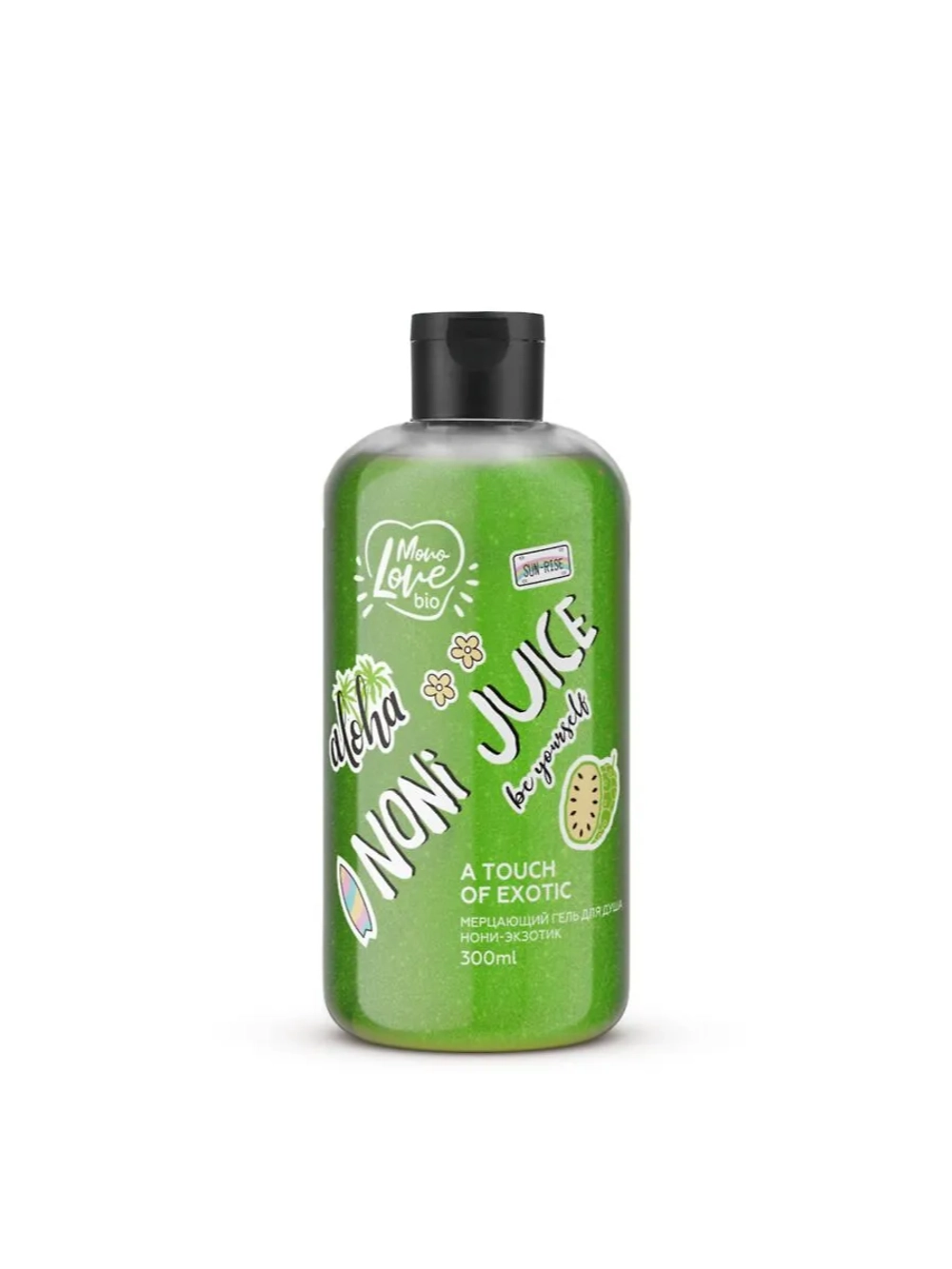 MONOLOVE BIO Гель-блеск Нони экзотик Noni juice релонч, 300 мл