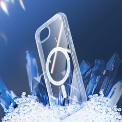 Усиленный прозрачный чехол с MagSafe от Dux Ducis для iPhone 16e и 17e, серия Clin Mag Series Case