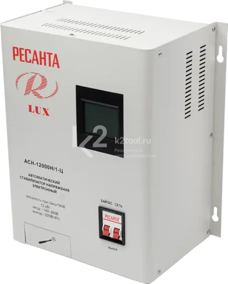 Стабилизатор напряжения Ресанта АСН-12000Н/1-Ц LUX