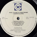 Paul Young And Streetband – London Dilemma A Compleat Collection 2LP (Канада 1985г.) Т