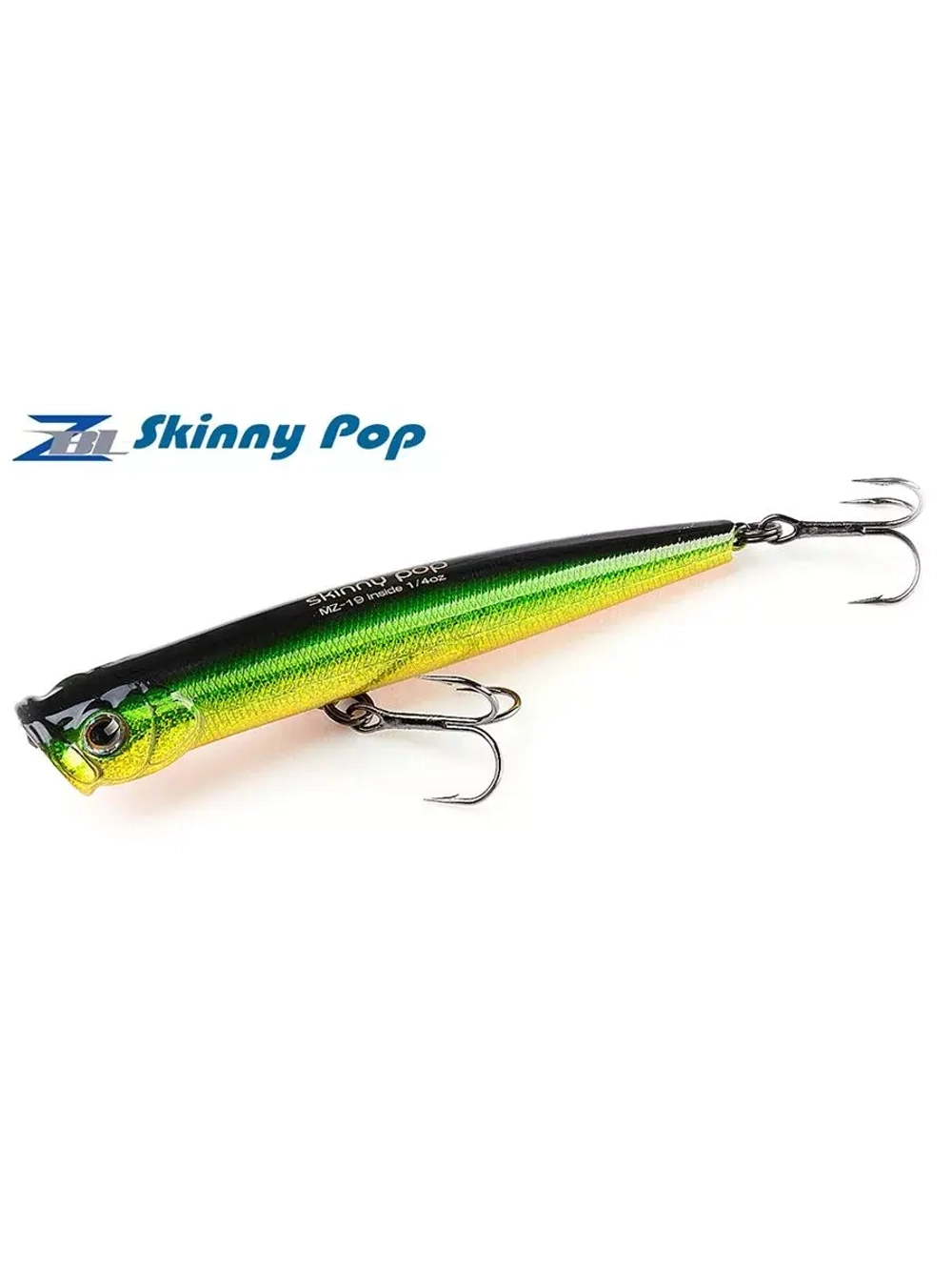Поппер ZIPBAITS ZBL Skinny Pop 90мм 6.2гр 509R плавающий