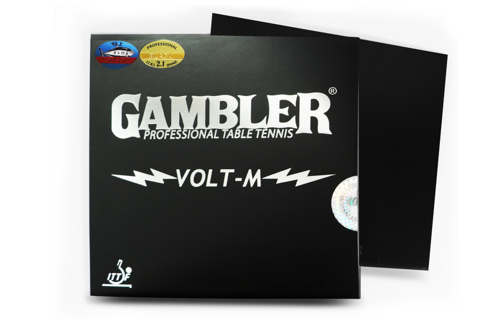 Накладка для ракетки GAMBLER VOLT M 2.1MM BLACK