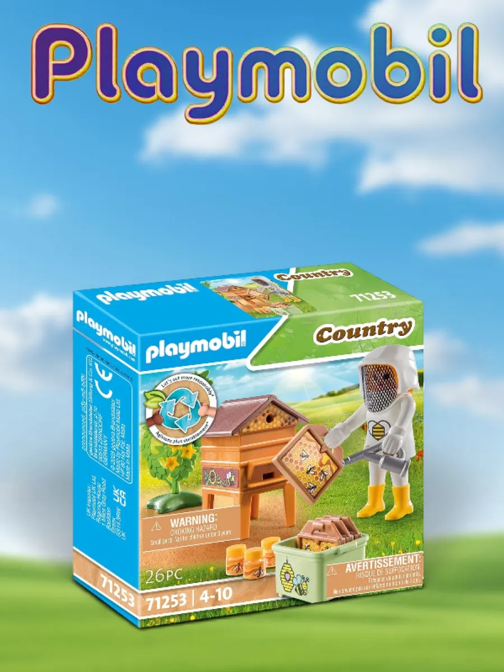 Набор Пчеловод с ульем Playmobil 71253