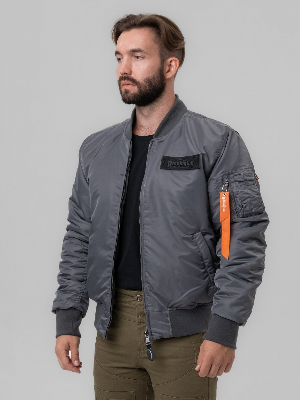 Куртка Бомбер Remington Wenham Gray р. XL