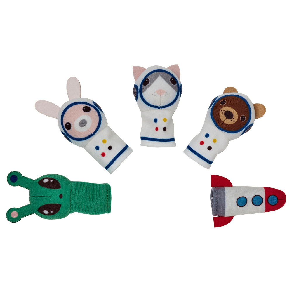 Набор пальчиковых кукол IKEA AFTONSPARV (АФТОНСПАРВ), 5 шт