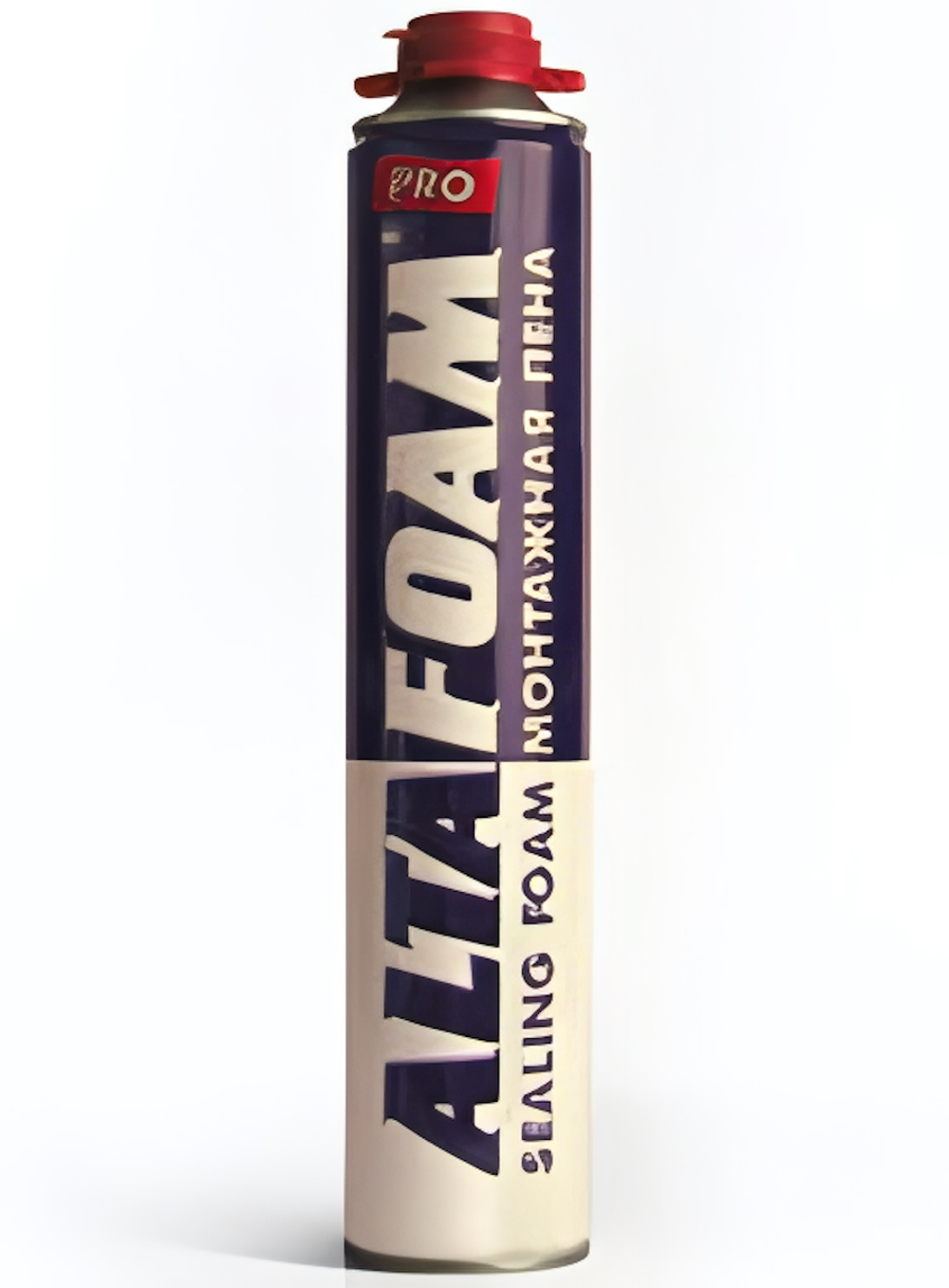 Монтажная пена ALTAFOAM PRO 750 мл (всесез.) пистолетная 700 гр, до 40 литров (комплект 16шт.)