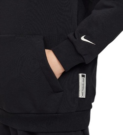 Кофта для мальчика теннисная Nike Kids Dri-Fit Standard Issue Hoodie - черный
