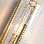 Настенный светильник 88183W/D500 gold/clear