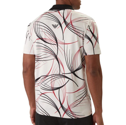 Мужское теннисное поло EA7 Tennis Pro Shirt In Ventus7 - fancy white
