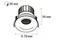 Точечный светильник  IT06-6023 white 3000K Italline