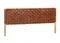 Изголовье Calixta из массива тика и кожи 153x110 см