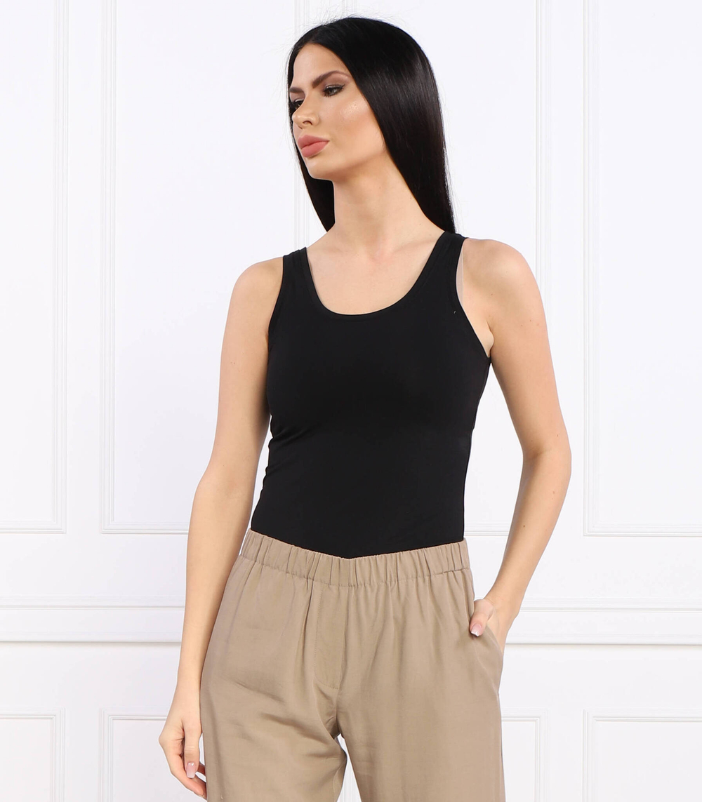 топ cotton control Spanx - черный(10267R)
