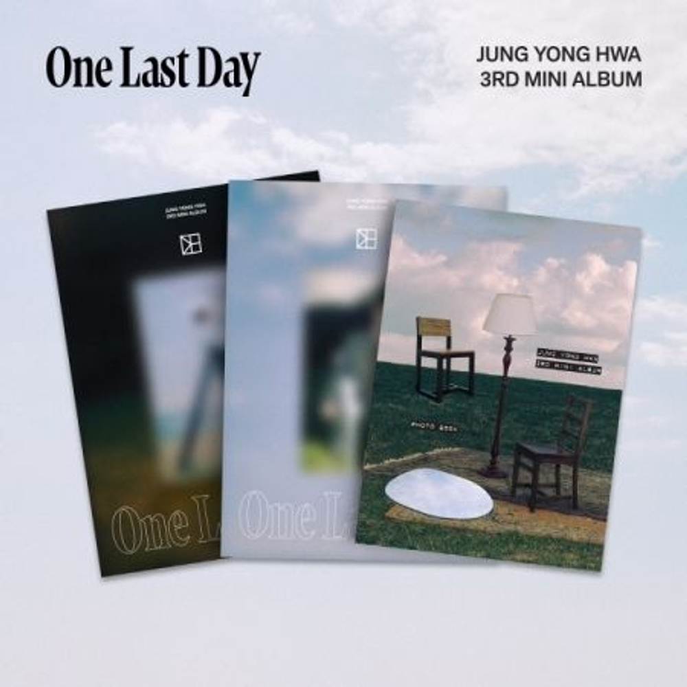 Альбом JUNG YONGHWA - ONE LAST DAY 3rd Mini Album PHOTO BOOK RANDOM Version