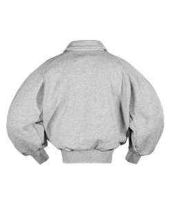 CUFF vintage half zip grey