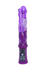 Анально-вагинальный вибратор A-Toys by TOYFA High-Tech fantasy, TPR, фиолетовый, 22 см