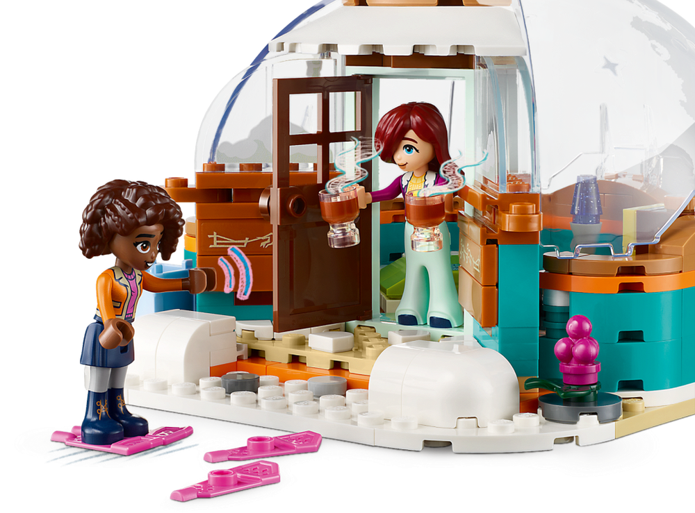 Конструктор Лего Френдс Праздничное приключение в иглу | LEGO Friends Igloo Holiday Adventure 41760 - 491 деталь (7+)