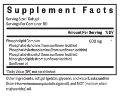 Optimal PC - 90 Softgels Phosphatidylcholine Sunflower Lecithin