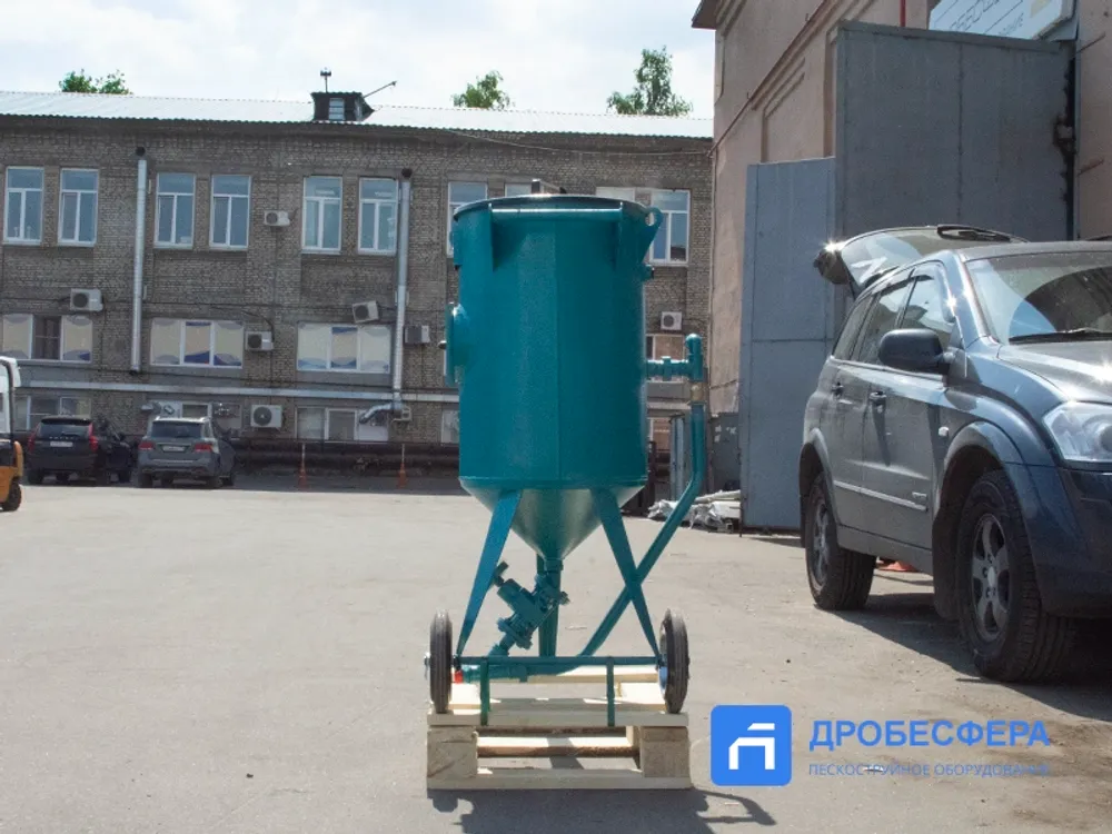 Пескоструйный аппарат PST-PS-200-1 с шиберным дозатором
