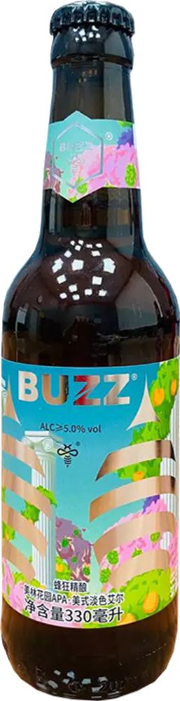 Пиво БАЗЗ Мерлин Гарден АПА / BUZZ Merlin Garden APA 0.33 - стекло