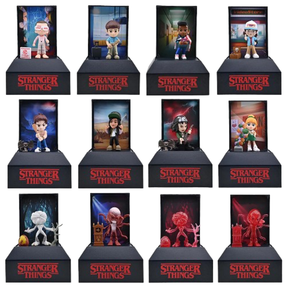 Рандомная фигурка Blind Box Stranger Things Портал в Изнанку 3 в 1 телевизор