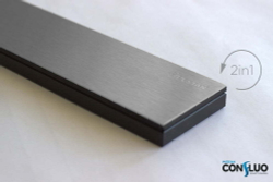 Душевой лоток Pestan Confluo Premium Black Glass Line 750