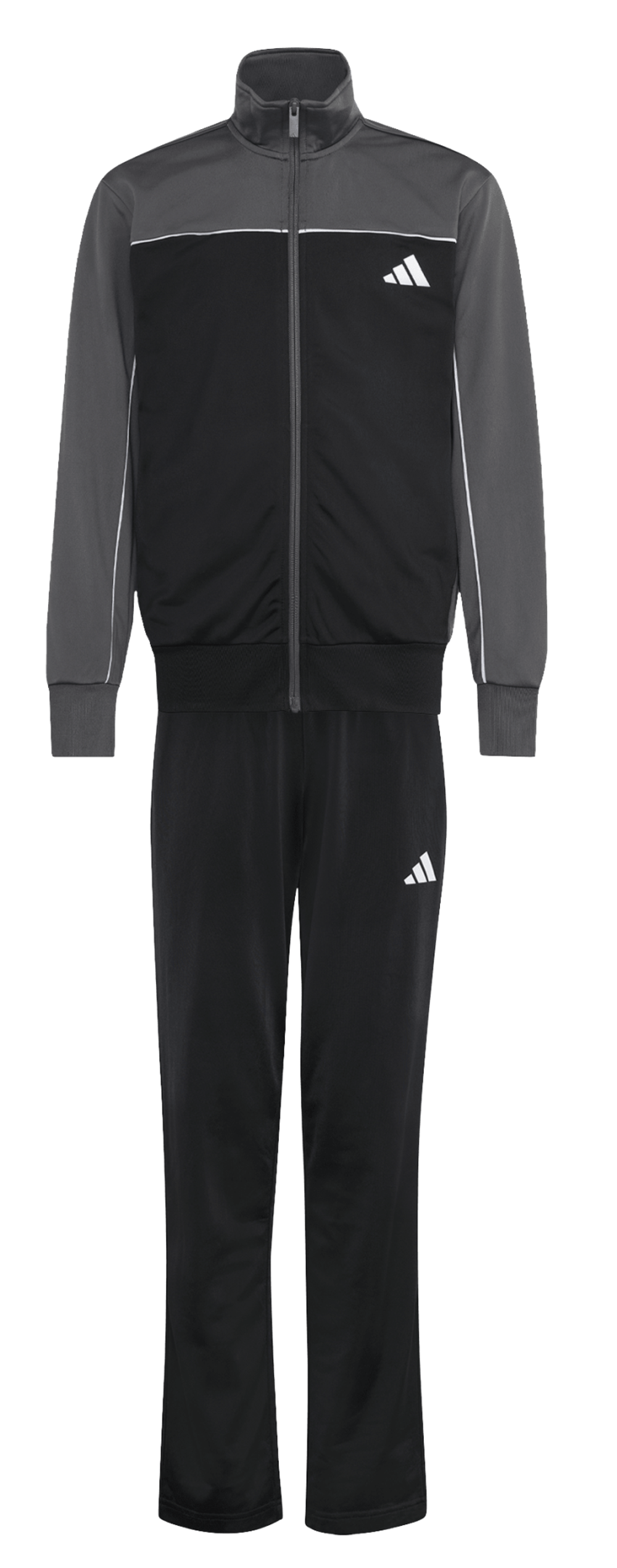 Детский теннисный костюм Adidas Junior Tricot Colour Pop - grey six/black/white