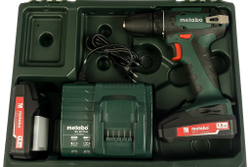Аккумуляторная дрель-шуруповерт Metabo BS 18 1.5Ah x2 Case 602207550