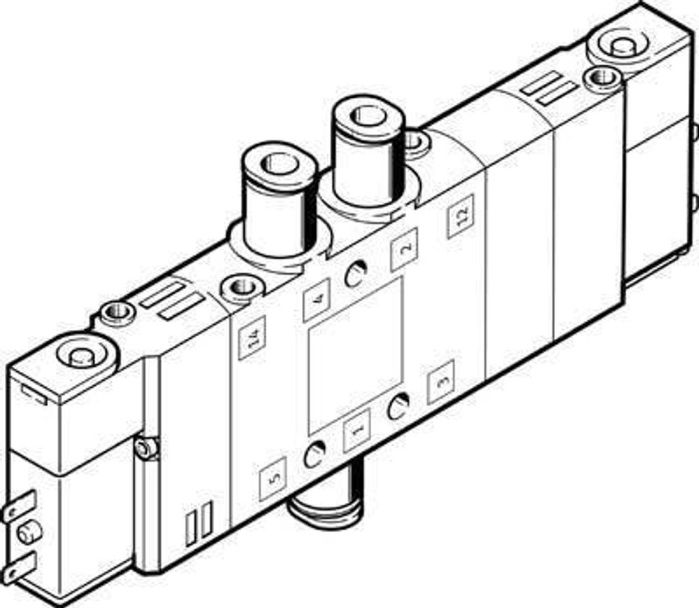 CPE14-M1BH-5/3E-QS-6 Распределитель с электроуправлением