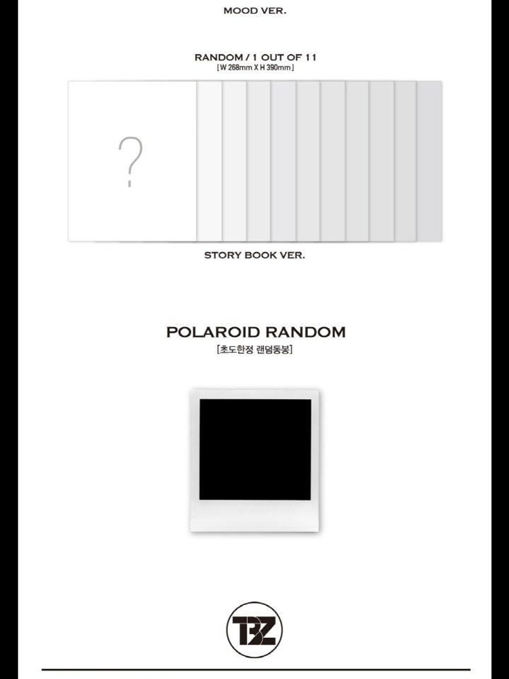 Альбом THE BOYZ - MAVERICK 3rd Single Album 3 Version SET