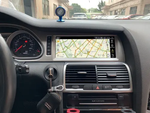 Магнитола для Audi Q7 2009-2015 (MMI-3G) - Kuberg MRW-9819 монитор 10.25", Android 11, SIM-слот, CarPlay