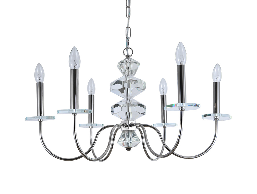 Подвесная люстра Newport VANESSA 3876/C nickel, М0070660