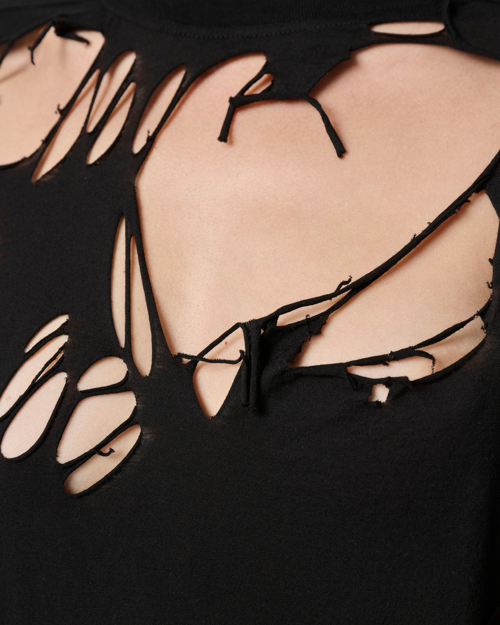 RICK OWENS DRKSHDW ТОП ЧЕРНЫЙ ЖЕНСКИЙ HOLLYWOOD TARP