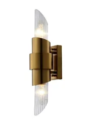 Бра Justo JUSTO AP2 BRASS Crystal Lux
